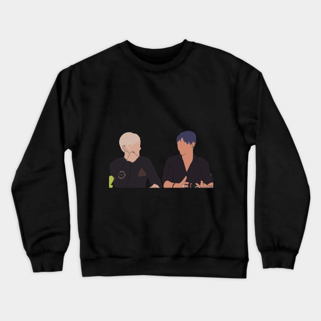 Sam and Colby Crewneck Sweatshirt by amalieedits